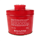 Vintage Tin Shulton New York London Paris Old Spice 100g Talc for Men c/w Contents Circa 1970s