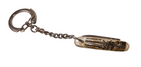 Vintage Tiny Mini Miniature German Pocket Knife Irish Jaunting Car c/w Key Chain Celluloid Souvenir