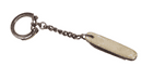 Vintage Tiny Mini Miniature German Pocket Knife Irish Jaunting Car c/w Key Chain Celluloid Souvenir