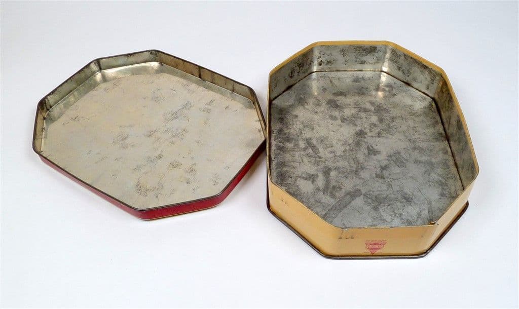 Vintage Toffee Horners Sweet Tin George W Horner Durham Cornish Boats ...