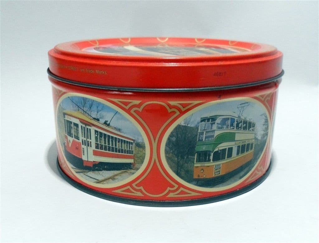 Vintage Toffee Tin Rowntree Mackintosh York Quality Street Trams ...