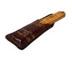 Vintage Tool 4 Fold Boxwood Brass Rule Ruler Rabone Hockley Abbey Birmingham 12