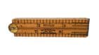 Vintage Tool 4 Fold Boxwood Brass Rule Ruler Rabone Hockley Abbey Birmingham 12
