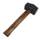 Vintage Tool Griffin Wolverhampton England 2 1/2 lb Lump Club Hammer 10.125