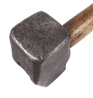 Vintage Tool Griffin Wolverhampton England 2 1/2 lb Lump Club Hammer 10.125