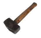 Vintage Tool Griffin Wolverhampton England 2 1/2 lb Lump Club Hammer 10.125