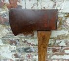 Vintage Tool Long Handled 7lb Bullock Bros Walsall GPO 1968 Felling Axe Wood Shaft Chopping Phone