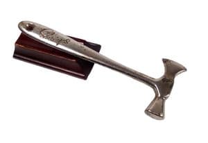 Vintage Tool Sharps Maidstone Advertising Large Metal Toffee Hammer Axe Breaker 1950s