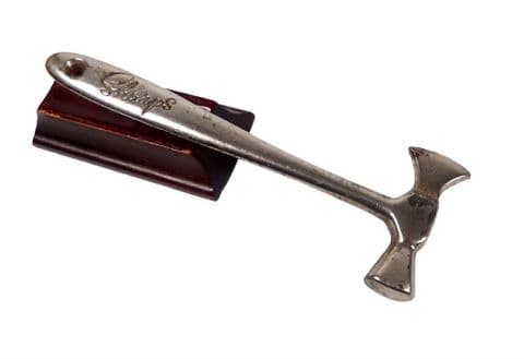 Vintage Tool Sharps Maidstone Advertising Large Metal Toffee Hammer Axe Breaker 1950s