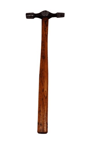 Vintage Tool Stanley England CP 3 1/2oz Cross Pien Hammer 11.75" Hardwood Handle