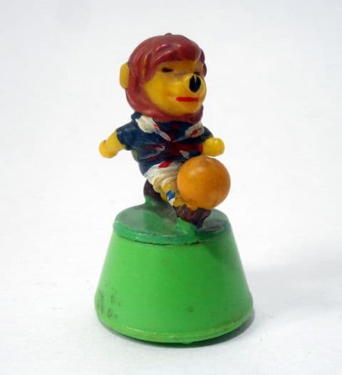Vintage Toy 1966 World Cup Willie Rolykin Mascot by Louis Marx Toys Dated 1965 England Football Lion