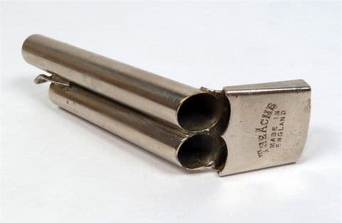 Vintage Whistle The Acme Two Twin Pipe Multi Tube Angled Mouthpiece Cycling Sports Umpires Cyclists