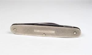 Vintage Wingfield & Co Sheffield Engine Turned Folding Folder Stainless Pocket Knife