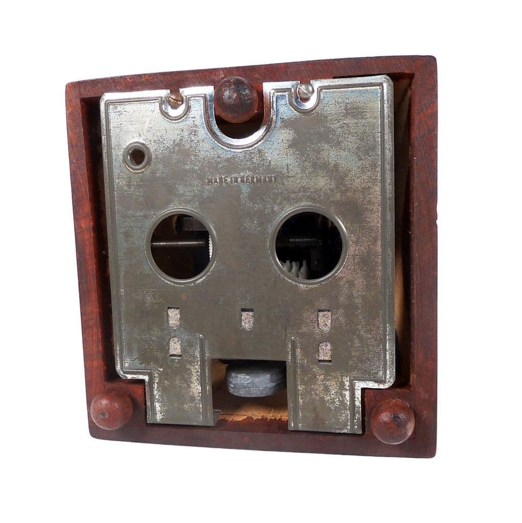 Vintage Wittner Germany Maelzal Type Clockwork Metronome Wood Wooden Casing FWO Music Piano Musical