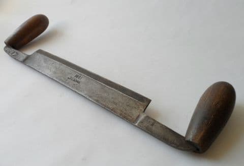 Vintage Wood Working Tool Brades Co 1901 Drawknife Draw Knife Broad Arrow Mark Military Army Navy