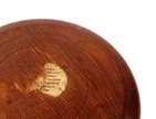 Vintage Wooden A S Harrison Woodturner Shambles York Oak Bowl 10