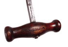 Vintage Wooden Handle Direct Pull Willetts Ltd Sheffield Corkscrew Broad Arrow Mark 56 British Army