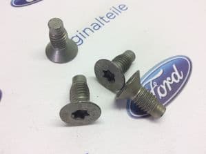 Door striker screws.