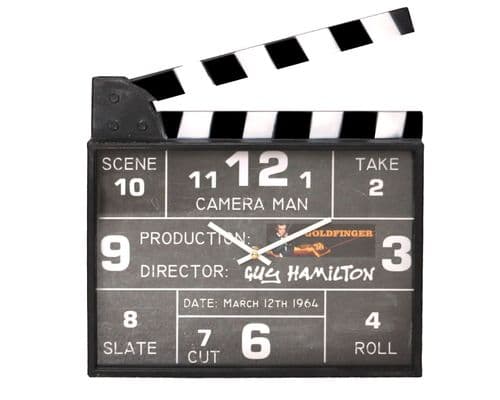 36cm Bond Action Board Clock