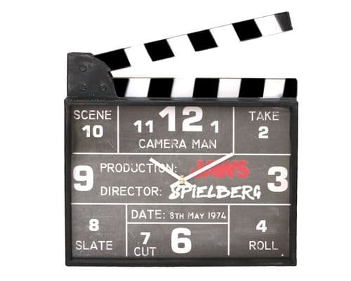 36cm Shark Action Board Clock