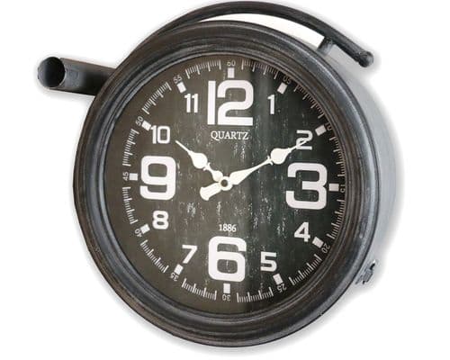36cm Vintage Railway Style Clock