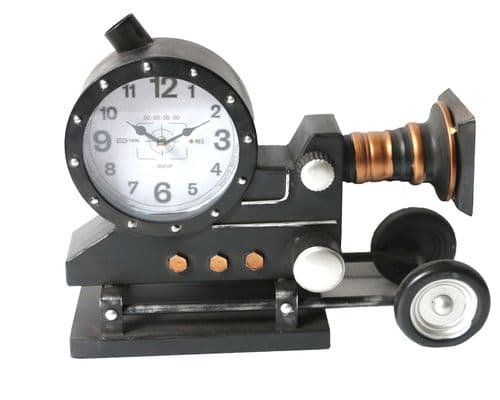 39cm Movie Camera Clock