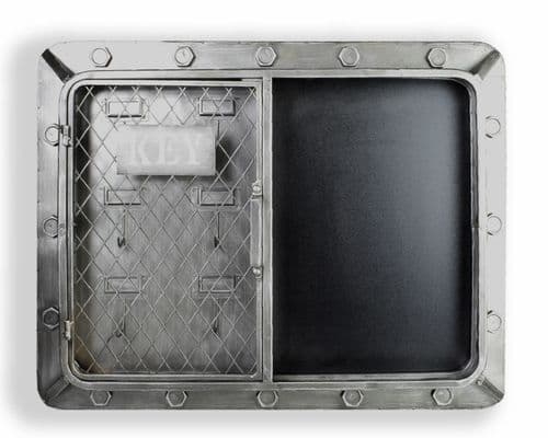 60cm Blackboard & Key Cage With Hooks