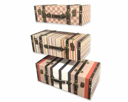 Designer Travel Suit Case Shelf Set Of 3
