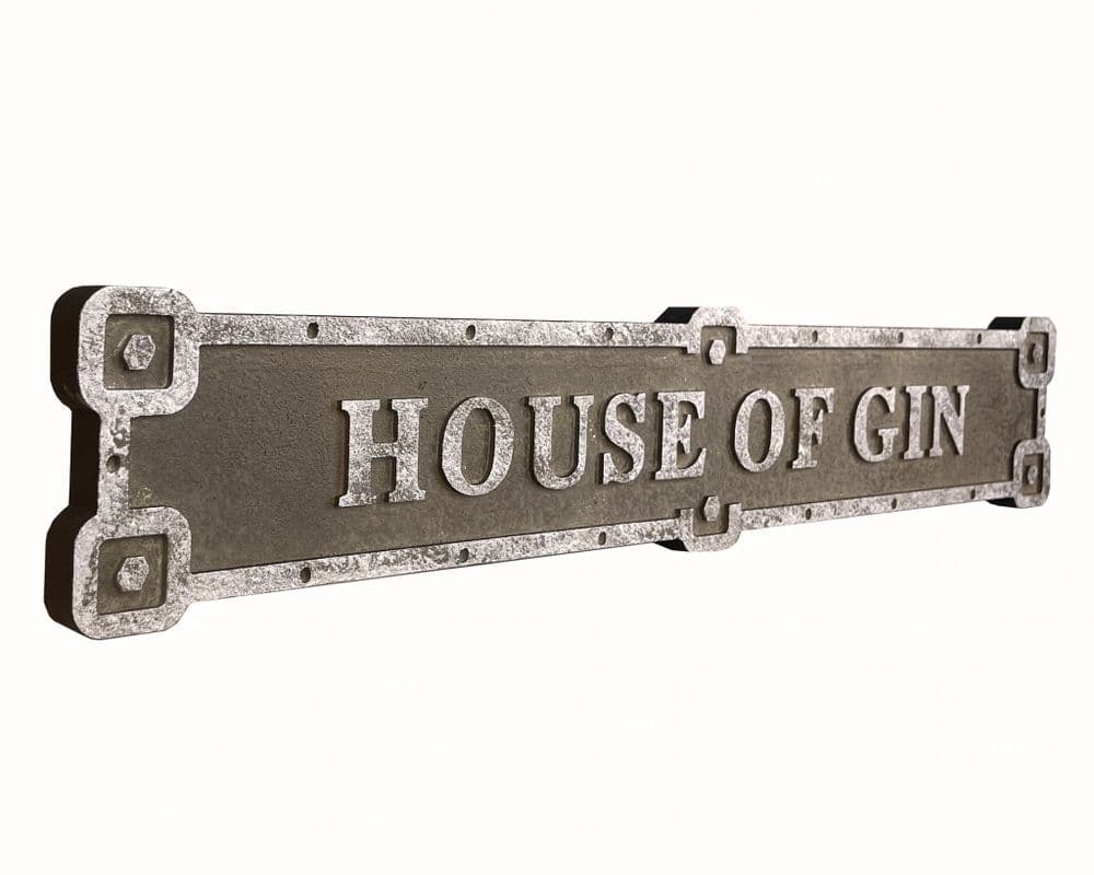 HOUSE OF GIN ANTIQUE FINISH