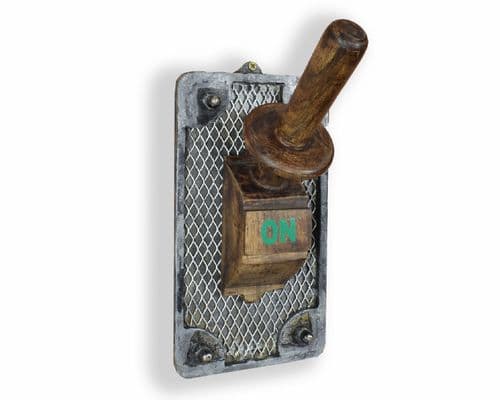 On and Off Switch Coat Hook