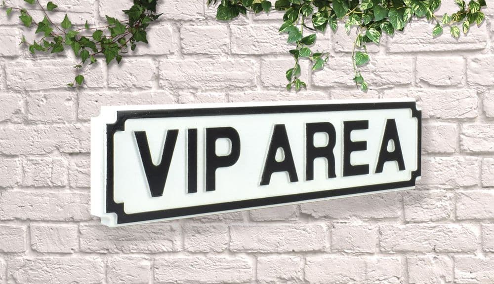 VIP Area New Shape Clean White