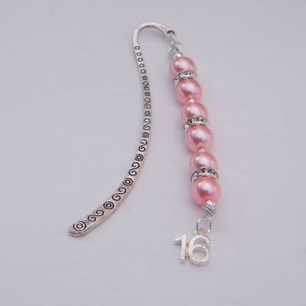 16th Birthday Bookmark - Elegance Style
