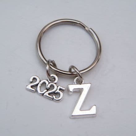 2025 Keyring - Initial Charm Style