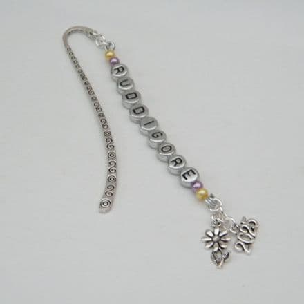 2025 Personalised Bookmark - Double Charm Style
