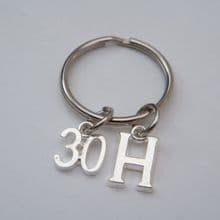 30th Birthday Keyrings