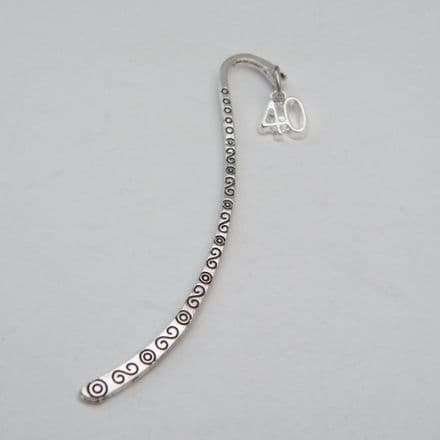 40th Birthday Bookmark - Charm Style