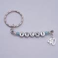 40th Birthday Personalised Keyring