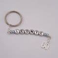 60th Birthday Personalised Keyring