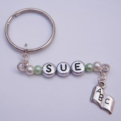 ABC Book Personalised Keyring