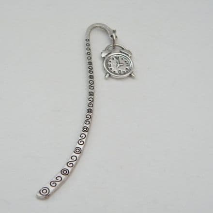 Alarm Clock Bookmark - Charm Style