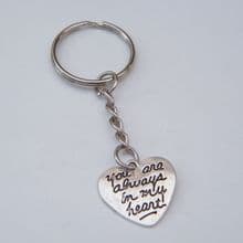 Always In My Heart Keyrings