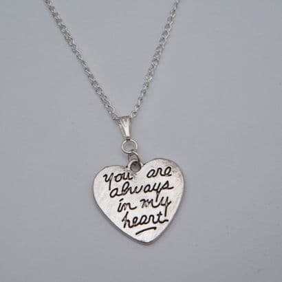 Always In My Heart Necklace - Charm Style