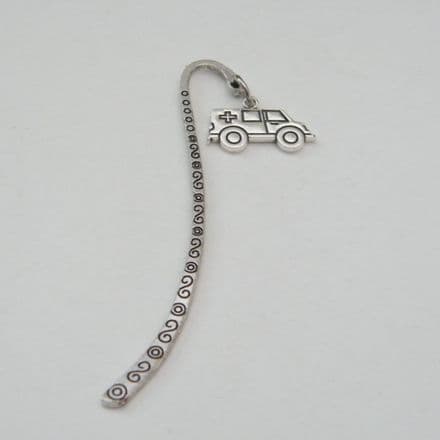 Ambulance Bookmark - Charm Style