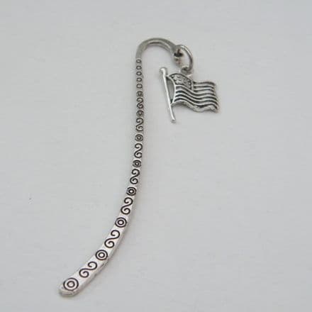 American Flag Bookmark - Charm Style