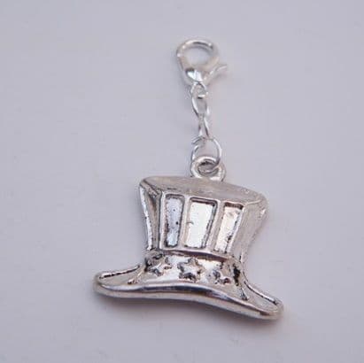 American Hat Clip On Charm