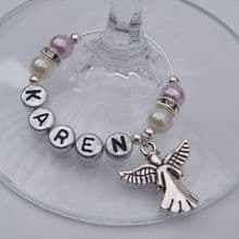Angel Wine Glass Charms