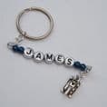 Army Tank Personalised Keyring