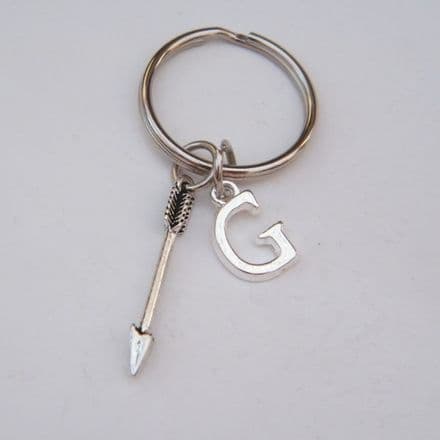 Arrow Keyring - Initial Charm Style