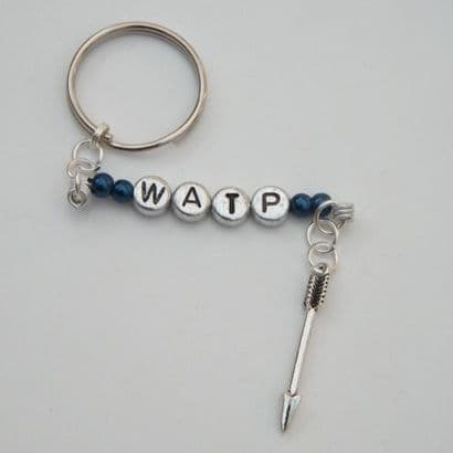 Arrow Personalised Keyring
