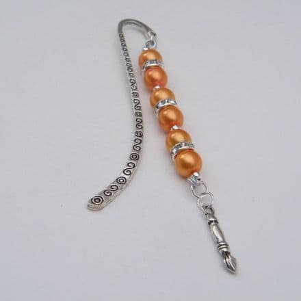 Artist Painting Brush Bookmark - Elegance Style